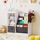 Toy Storage Organizer with 4-Tier Sling Shelves