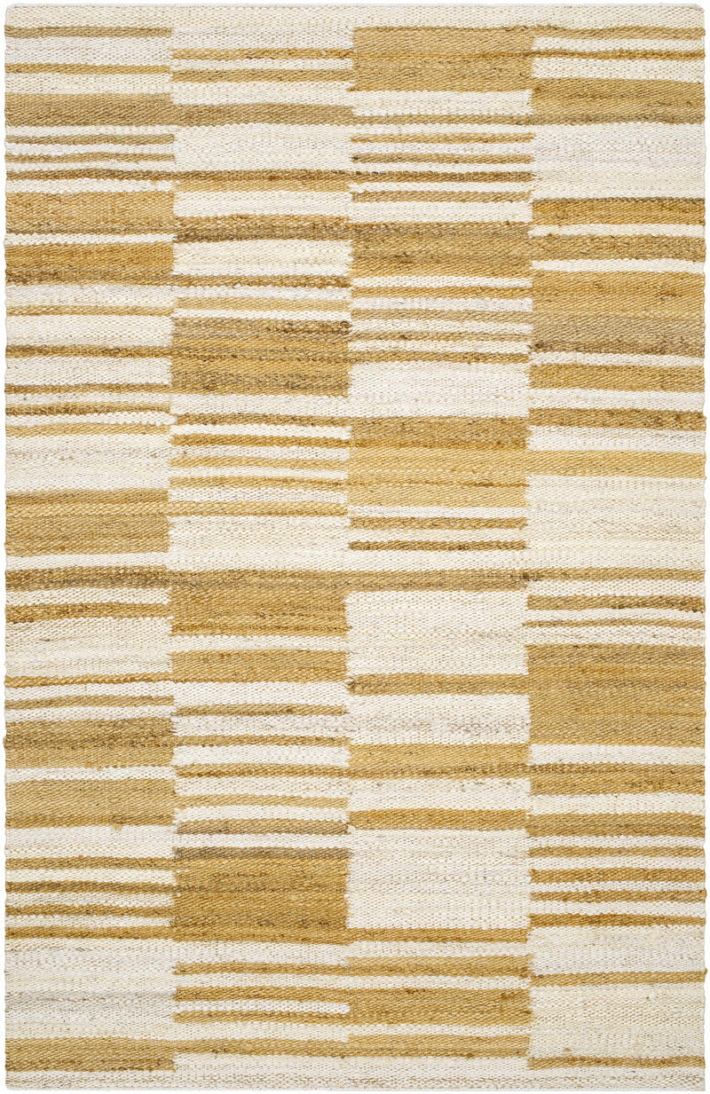 Thyra Broken-Striped Jute Rug