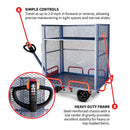 Powered Stock Picker 400kg Capacity for Warehouses, Shops & Material Handling by Tomahawk Power