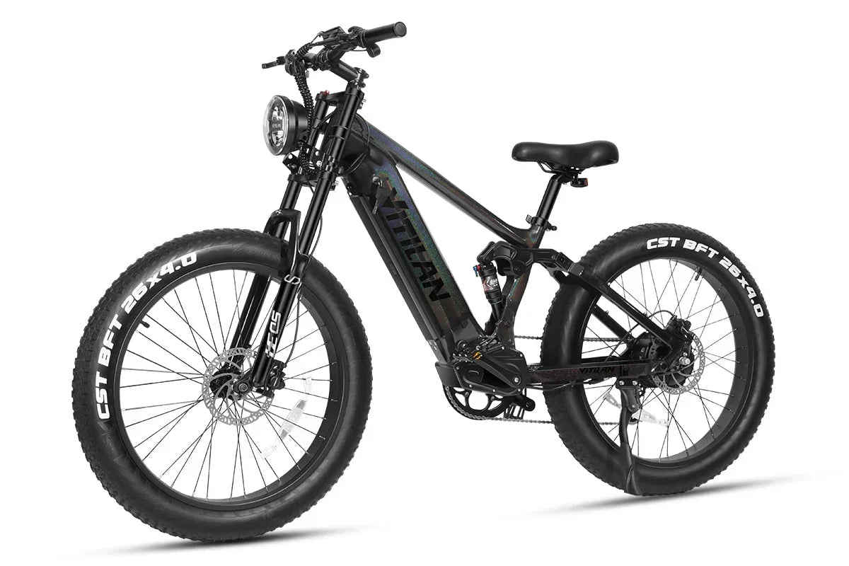 Vitilan T7PRO Full Suspension Mountain E-bike, photo 9 of 47