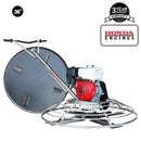 36" Concrete Power Trowel 5.5HP Honda with Float Pan Cement Finishing Tool