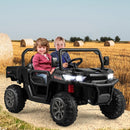 12V 2-Seater Kids Ride On Dump Truck with Dump Bed and Shovel by LJGDeals