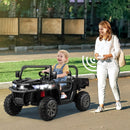 12V 2-Seater Kids Ride On Dump Truck with Dump Bed and Shovel by LJGDeals