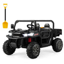 12V 2-Seater Kids Ride On Dump Truck with Dump Bed and Shovel by LJGDeals