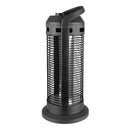 Portable Electric Space Heater with Thermostat 1500W Safe and Quiet Room Heater 2 Heat Settings, Overheat and Tip-Over Protection, for Office Room Indoor Use, Black