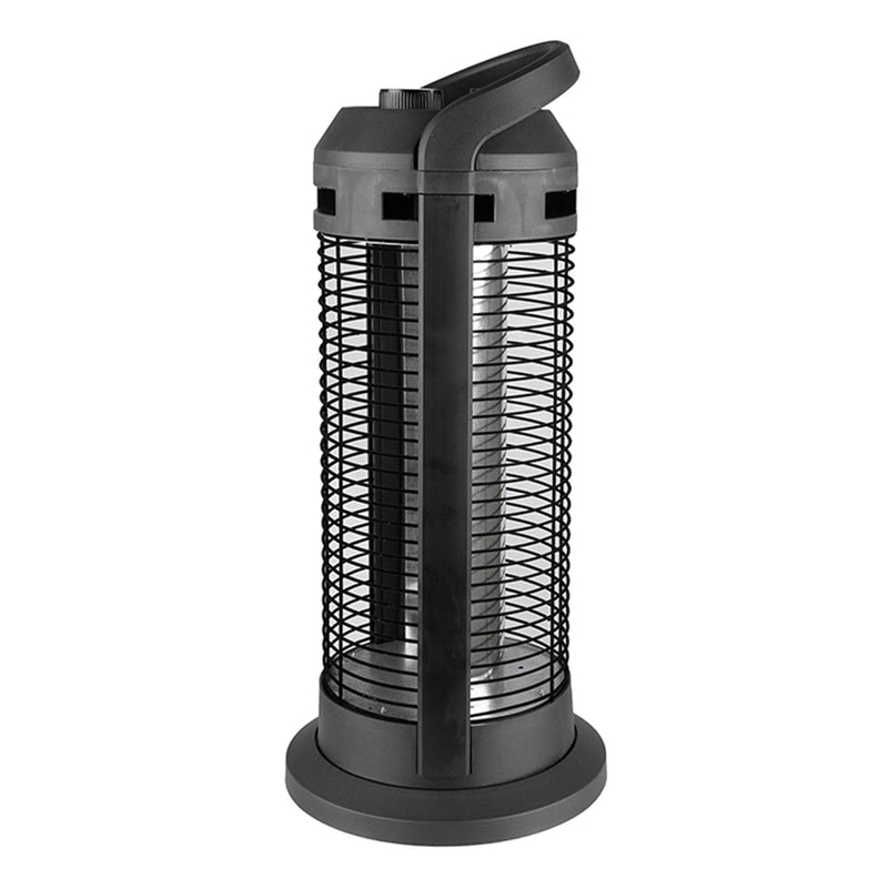 Portable Electric Space Heater with Thermostat 1500W Safe and Quiet Room Heater 2 Heat Settings, Overheat and Tip-Over Protection, for Office Room Indoor Use, Black