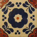 Hacienda Azul Y Terracotta