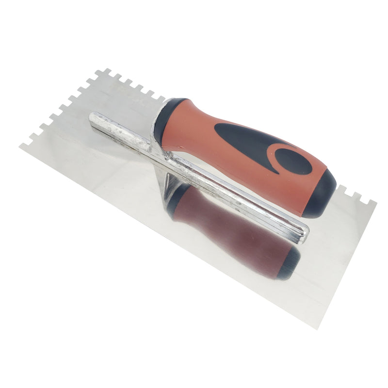 Stainless Steel Square Notch Trowel - 1/4" X 1/4"