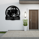 Modern Tractor Monogram