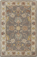 Cherryfield Hand Tufted Taupe Wool Rug