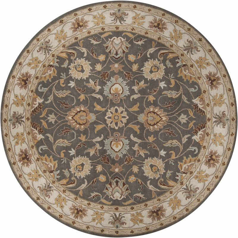 Cherryfield Hand Tufted Taupe Wool Rug