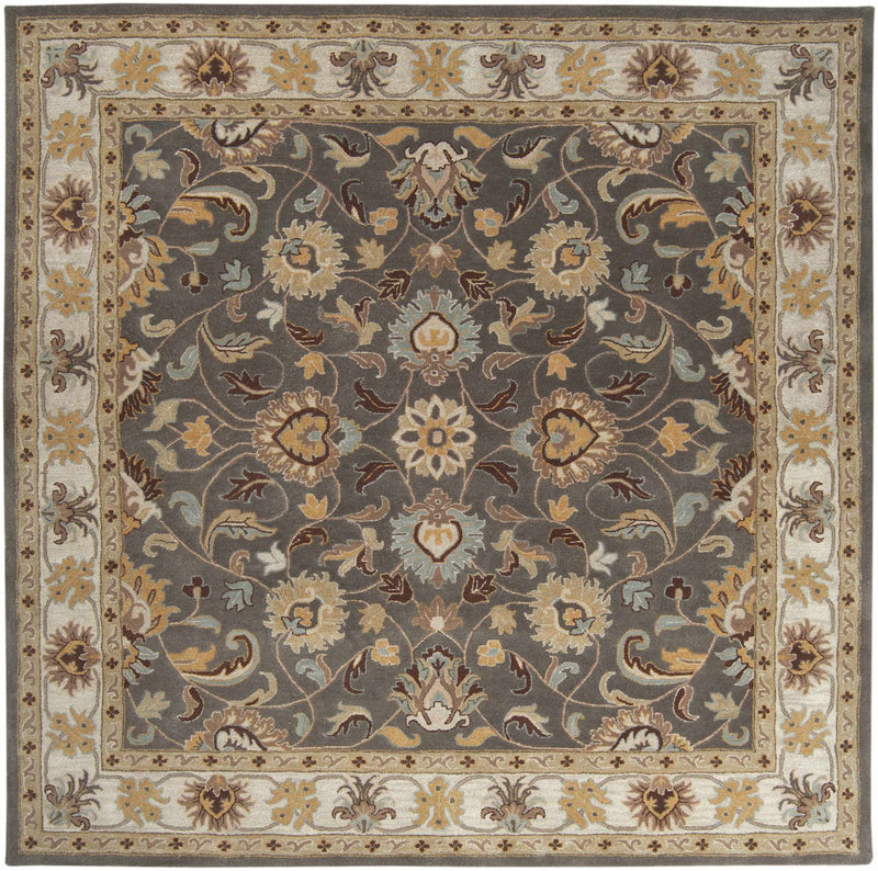 Cherryfield Hand Tufted Taupe Wool Rug