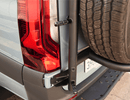 SPRINTER REAR TIRE CARRIER LADDER by White Top Adventures