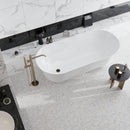 White 12x12 Polished Penny round Calacatta Gold Marble Mosaic Tile (5 pack, 5 sq ft/case) by Apollo Tile