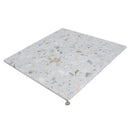 White Gold 24x24 Honed Square Terrazzo Large Format Tile (2 pack, 7.75 sq ft/case)
