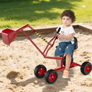 Sand Digger for Kids with 2-Handed Controls and Flexible Shovel
