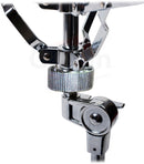 GRIFFIN Snare Stand & Drum Throne (2-Pack Set) - Chrome Percussion Hardware Kit with Double-Braced Lightweight Mount for Snares, Tom-Toms & Practice Pads - Slip-Proof Gear Tilter & Clamp Holder