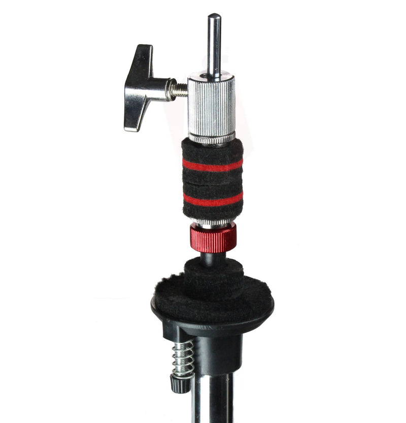 Hi-Hat Stand, Drummers Throne Seat & Snare Stand - 3 PACK Drum Hardware Set by GRIFFIN | Deluxe Chrome Slip-Proof Gear Holder Percussion Kit for Mounting Hihat Cymbals, and Snare Drums