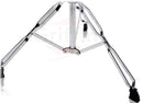 Double Tom Drum Stand with Cymbal Arm by GRIFFIN | Drummers Percussion Set Hardware with Dual Drum Mounts | Medium Duty Tom Holder with Double Braced Tripod Legs | Accommodates All Standard Cymbals