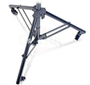 GRIFFIN Professional Studio Microphone Boom Stand with Casters | Extended Height Recording Mic Holder Tripod on Wheels | Tall Telescoping Arm Mount & Retractable Legs for Vocals, Choir, Overhead Drums