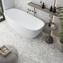 White Gray 11x12 Honed Hexagon Calacatta Gold Marble Mosaic Tile (5 pack, 4.55 sq ft/case)