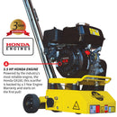 8” Gas Concrete Scarifier Planer Grinder with 5.5 HP Honda Engine Blade Bundle by Tomahawk Power