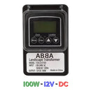TSPDC100 DC12V 100W Digital Low Voltage Transformer with Photocell & Timer