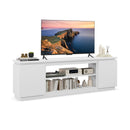 TV Cabinet with 3 Adjustable Shelves and Anti-Tipping Kits for TVs up to 80 Inch by LJGDeals