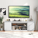 TV Cabinet with 3 Adjustable Shelves and Anti-Tipping Kits for TVs up to 80 Inch by LJGDeals