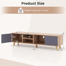 TV Stand Cabinet for TVs up to 65 Inch with Open Shelf for Living Room by LJGDeals