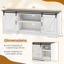 TV Stand for 65 Inch TVs Media Console Table for Living Room by LJGDeals