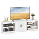 TV Stand for TVs up to 85 Inches LED Entertainment Center with Power Outlets by LJGDeals