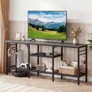 TV Stand for TVs up to 65 Inch with 3-Tier Open Shelves by LJGDeals