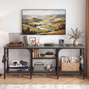 TV Stand for TVs up to 65 Inch with 3-Tier Open Shelves by DirectDeals