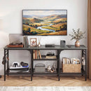 TV Stand for TVs up to 65 Inch with 3-Tier Open Shelves by LJGDeals