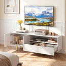 TV Stand for TVs up to 70" with Storage Cabinet and Metal Legs by LJGDeals