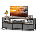 TV Stand for TVs up to 65 Inches with Power Outlets USB Charging by LJGDeals