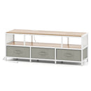 TV Stand for TVs up to 65 Inches with Power Outlets USB Charging by LJGDeals