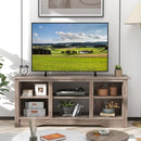 TV Stand for up to 65 Inch Flat Screen TVs with Adjustable Shelves for 18 Inch Electric Fireplace (Not Included) by LJGDeals