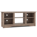 TV Stand for up to 65 Inch Flat Screen TVs with Adjustable Shelves for 18 Inch Electric Fireplace (Not Included) by LJGDeals