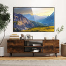 TV Stand with Power Outlets and Adjustable Shelf for 60 Inch TVs by LJGDeals