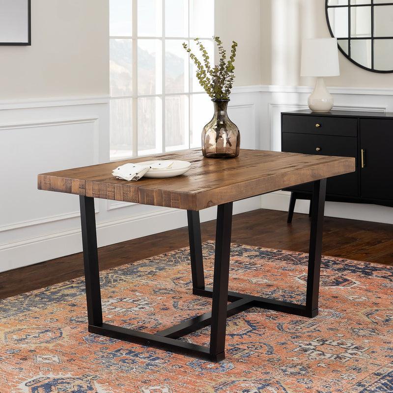 Durango Distressed Wood Dining Table