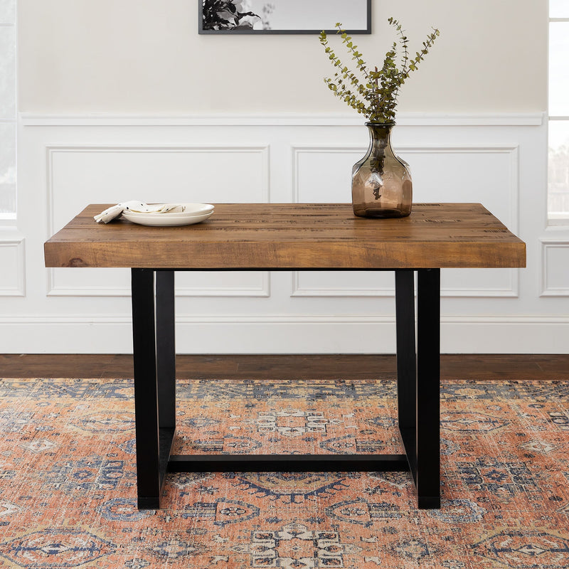 Durango Distressed Wood Dining Table