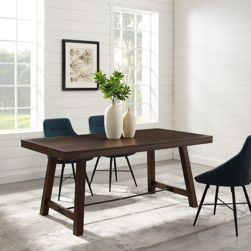 70" Trestle Dining Table