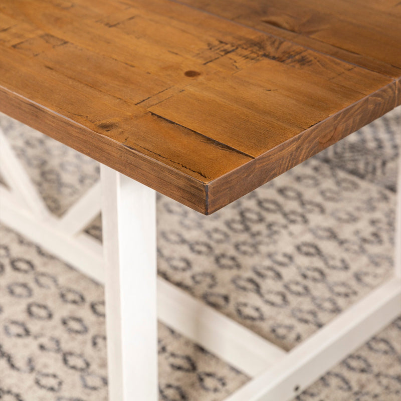 Brennan Solid Wood Trestle Dining Table