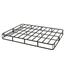 Twin size 8-inch Metal Frame Box-Spring Mattress Foundation with Cover