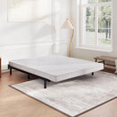 Twin size 5-inch Low Profile Metal Box Spring Mattress Foundation with Cover