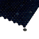 Eastern Black 11x12 Tumbled Penny Round Marble Mosaic Tile (5 pack, 4.83 sq ft/case)