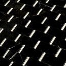 Eastern Black Thassos White 12x13 Polished Brick Marble Mosaic Tile (5 pack, 5.28 sq ft/case)