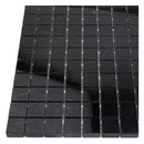 Eastern Black 12x12 Polished Square Marble Mosaic Tile (5 pack, 5 sq ft/case)